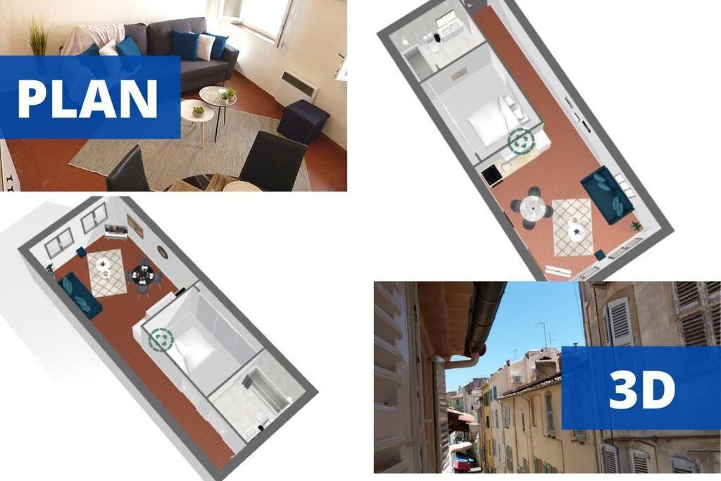 Le Jos - 2Min Palais-100M Mer-Verriere Cote D'Azur Apartment Cannes Ngoại thất bức ảnh
